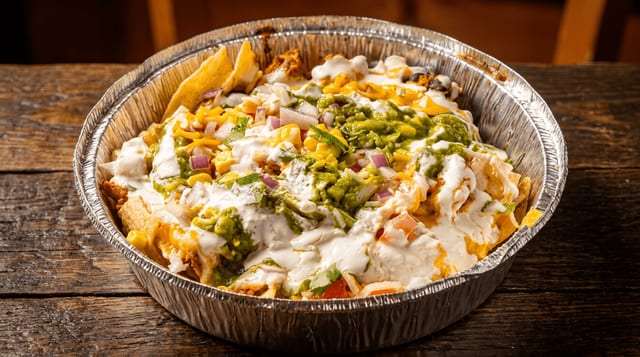 Chicken Nachos Grande.