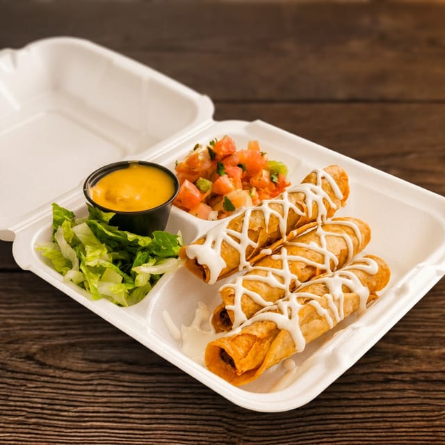 Chicken Taquitos (3 pcs).
