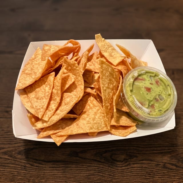 Chips and Guacamole.